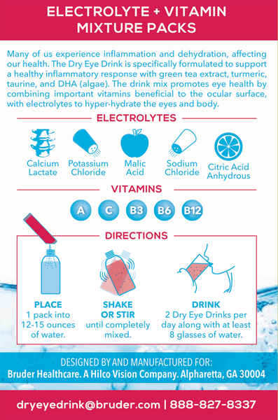 The Dry Eye Drink - Mixed Berries Flavor