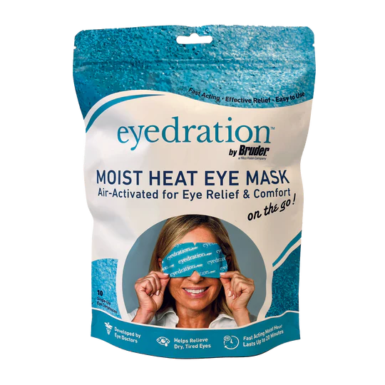 Eyedration Air-Activated Moist Heat Eye Mask. 10-pack
