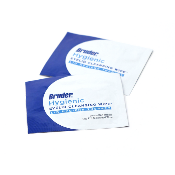 BRUDER Stye Care Bundle (Single Eye Compress/Eyelid Cleansing Wipes) #18208